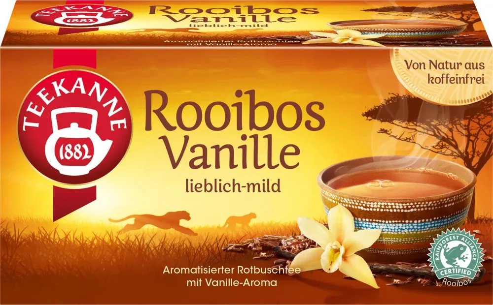 Teebeutel Rooibos Vanille