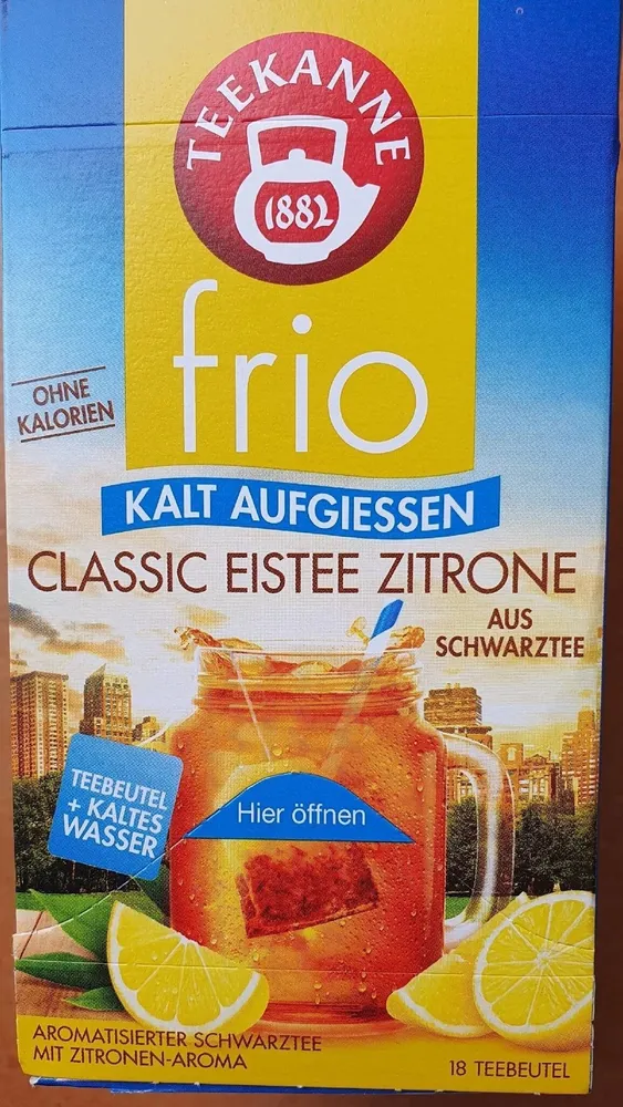 Frio Classic Eistee Zitrone und Pfirsich-Maracuja