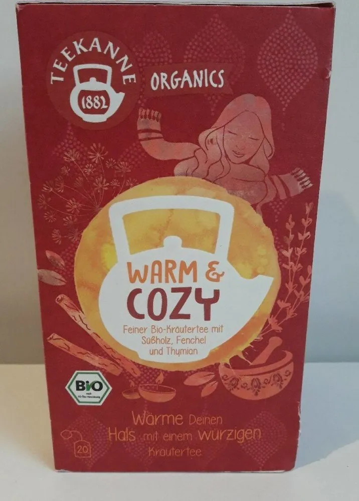WARM & COZY Feiner Bio-Kräutertee