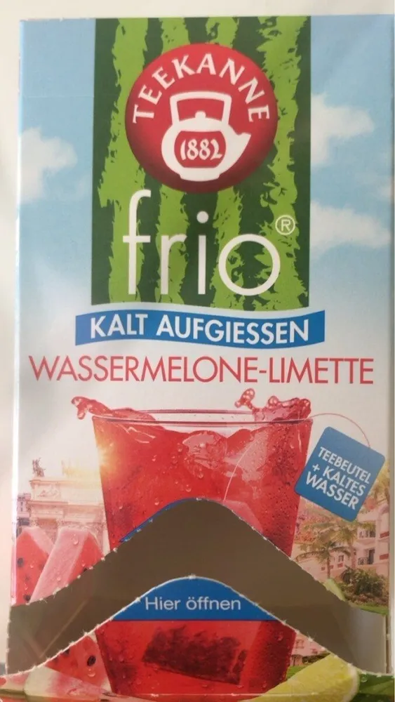 Teekanne frio Wassermelone-Limette