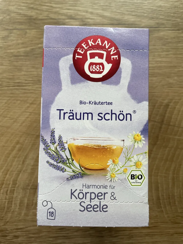 Teebeutel Träum schön