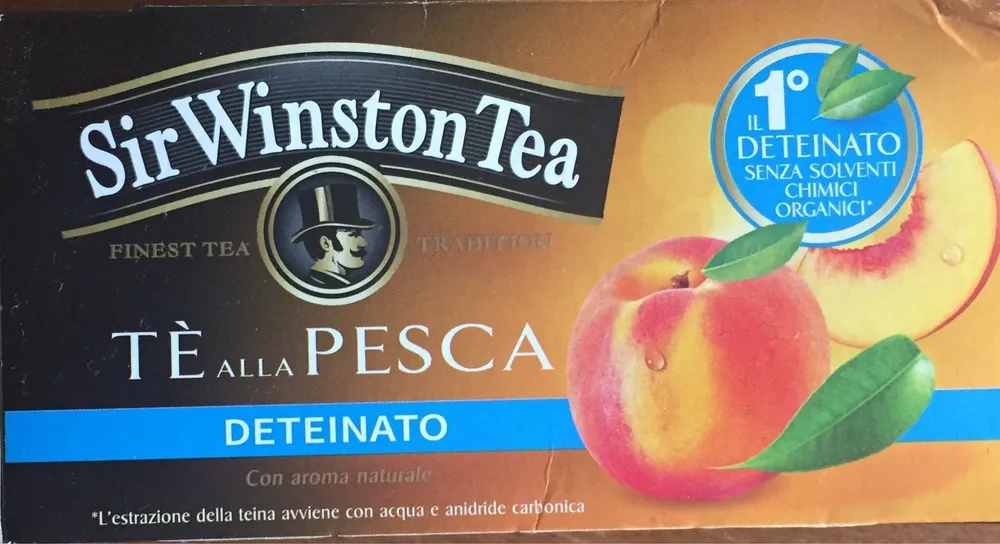 Tè alla pesca