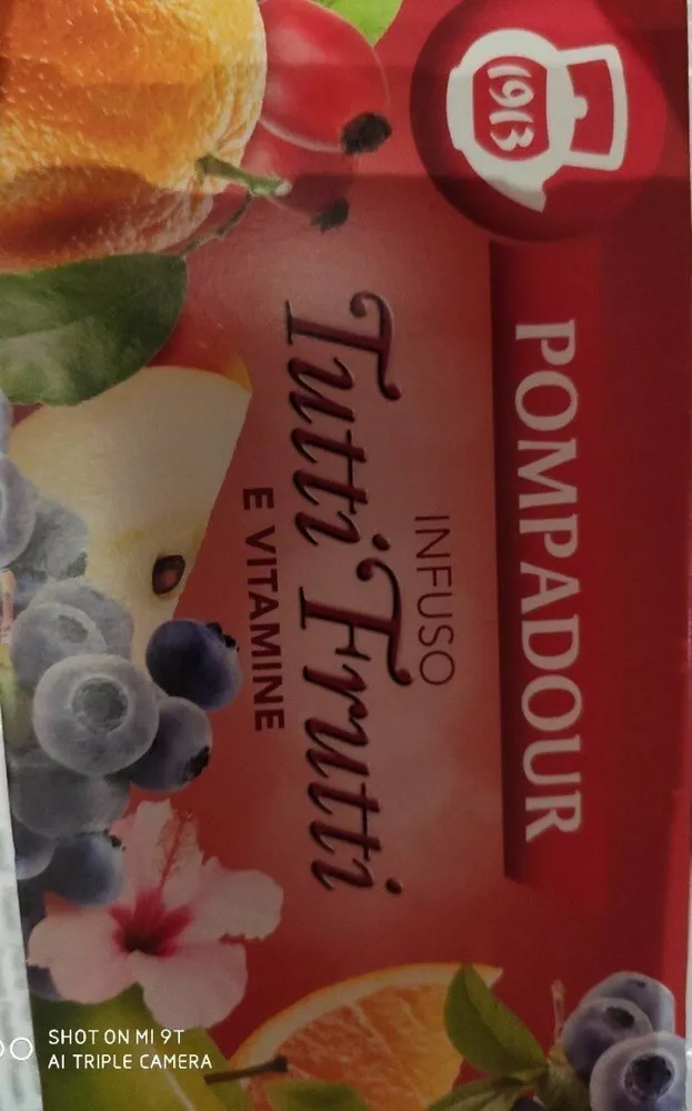 Infuso Tutti Frutti e vitamine