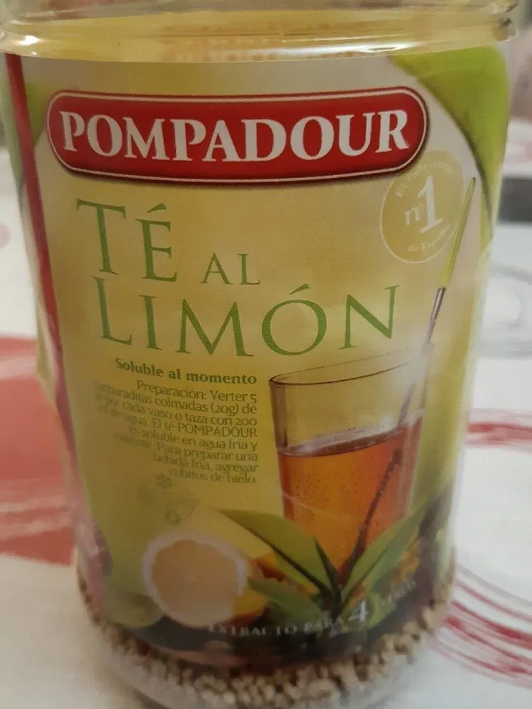 Té al limón