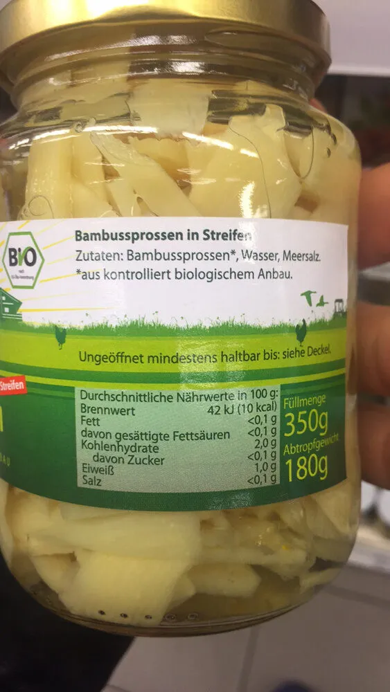 Bambussprossen