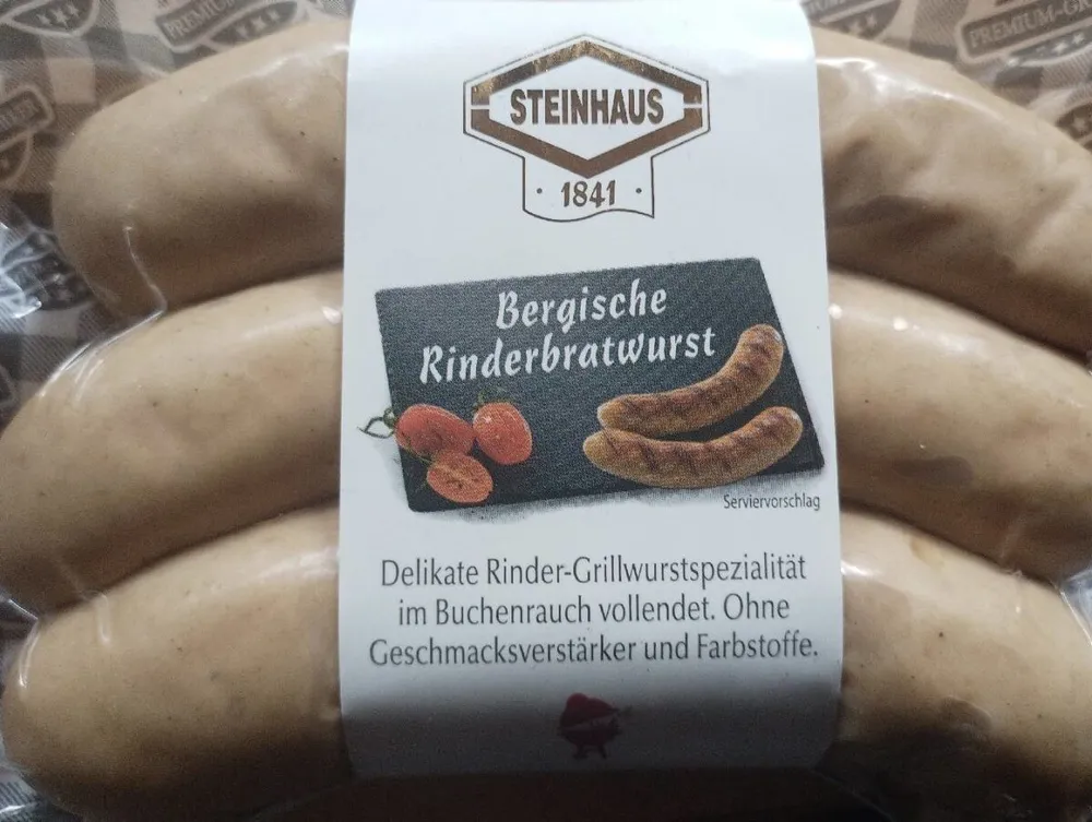 Bergische Rinderbratwurst