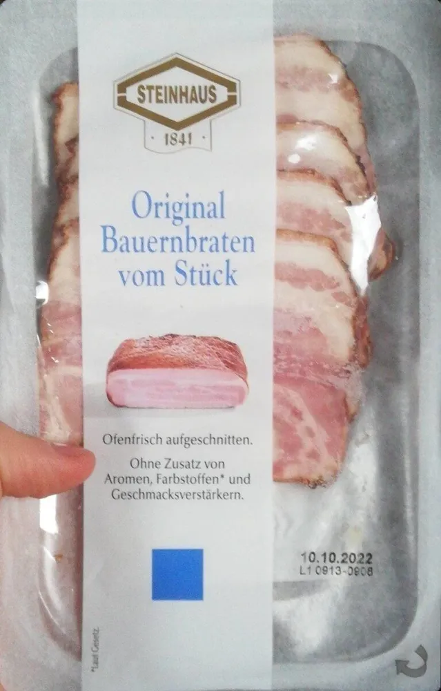 Original Bauernbraten vom stück