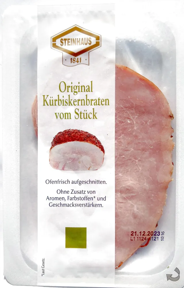 Original Kürbiskernbraten vom Stück