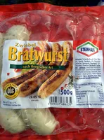 Zwiebel Bratwurst nach Belgischer Art