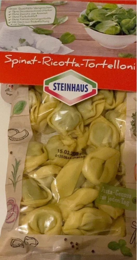 Spinat-Ricotta-Tortelloni