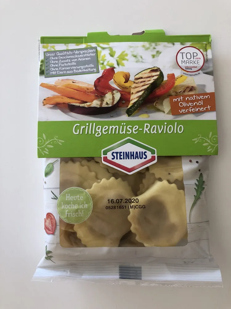 Grillgemüse-ravioli