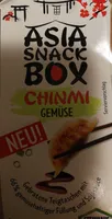 Asia Snack Box Chinmi Gemüse