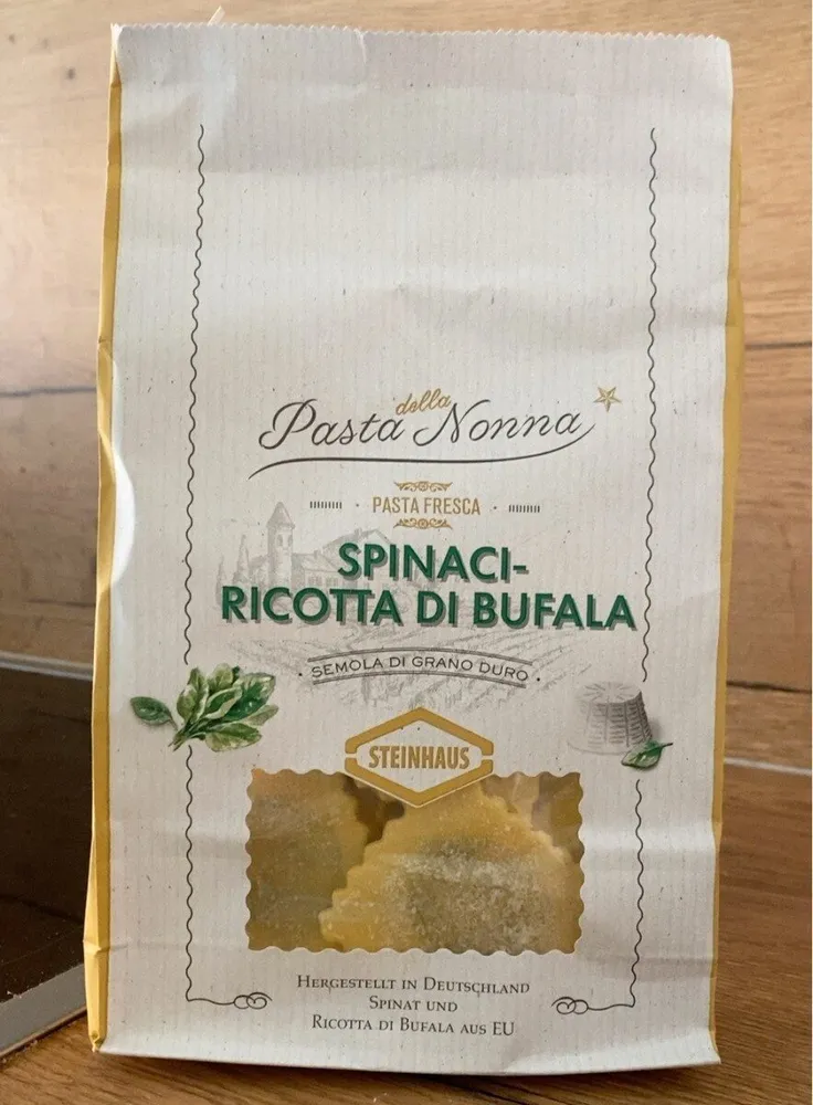 Pasta Fresca Spinaci - Ricotta di Bufala