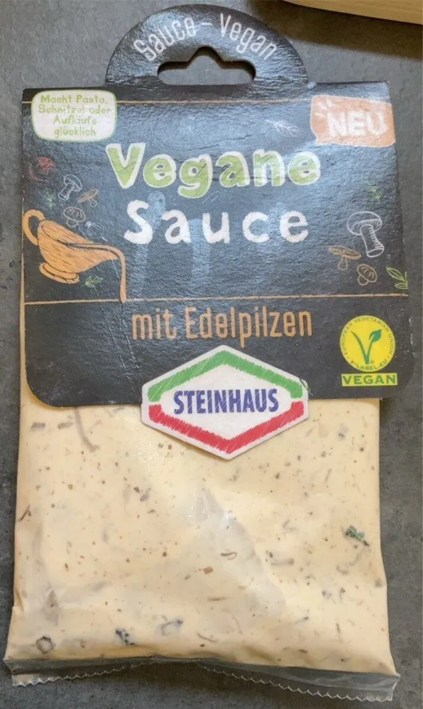 Vegane Sauce mit Edelpilzen