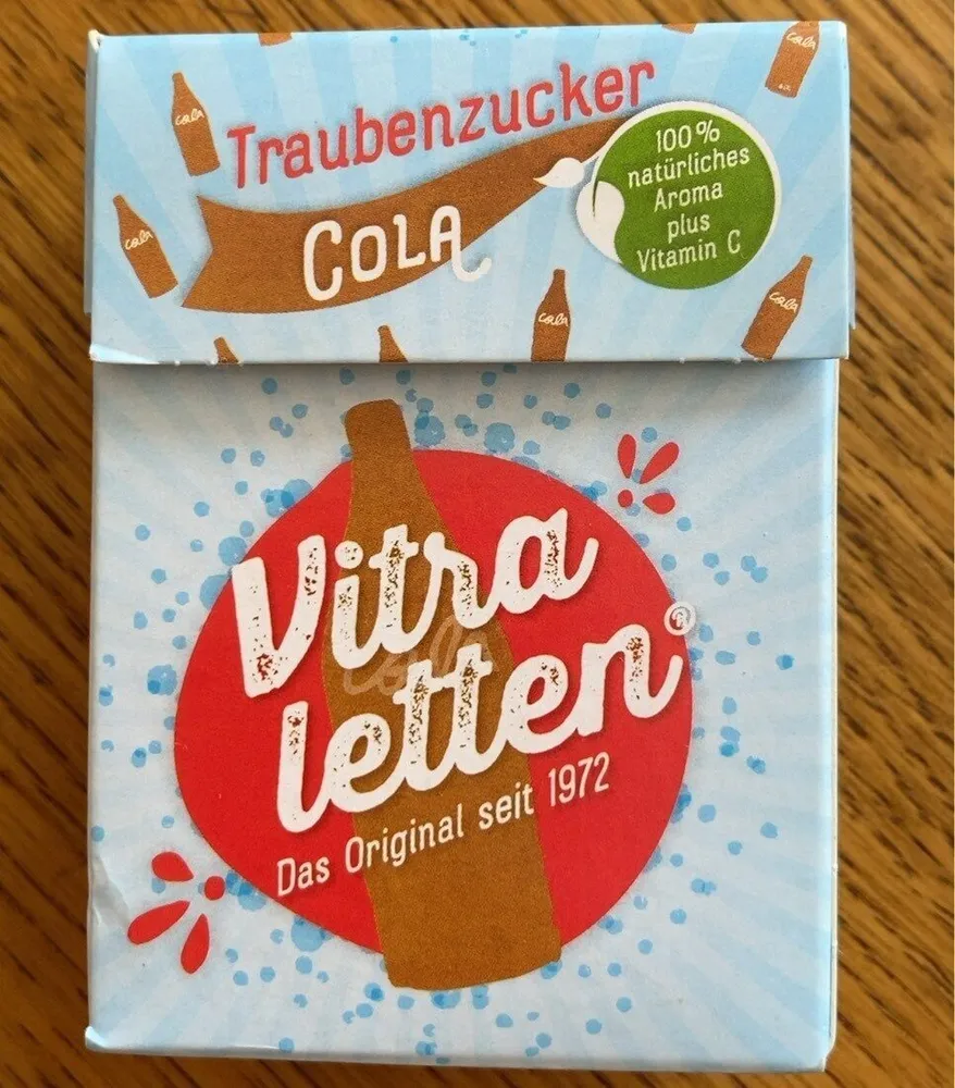 Vitraletten Traubenzucker Cola