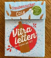 Vitraletten Traubenzucker Cola
