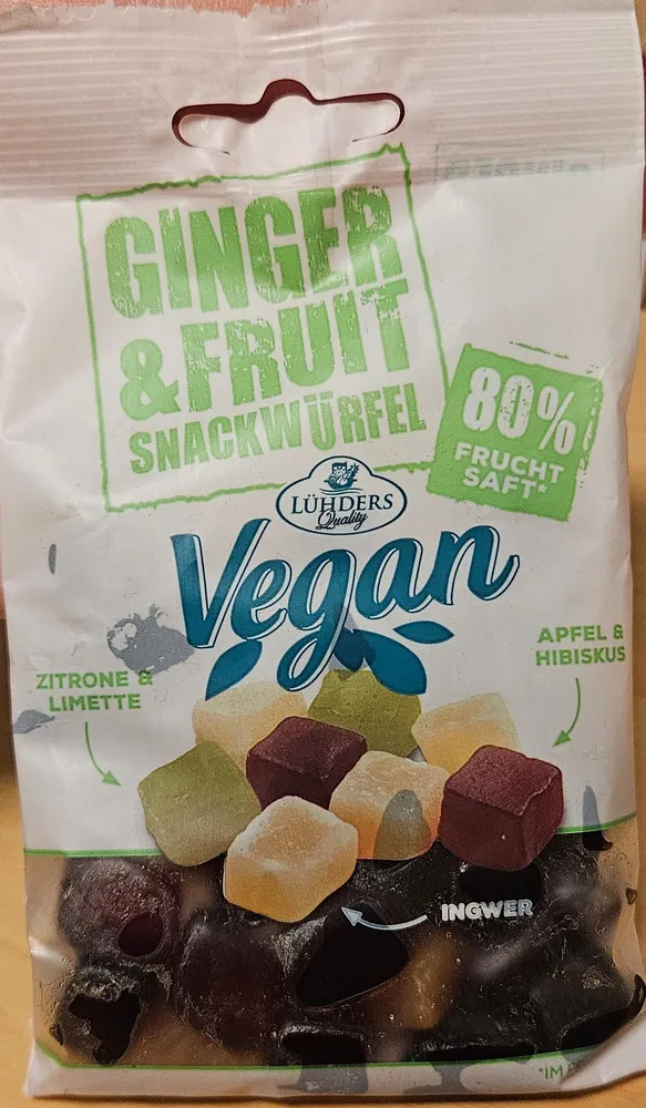 Ginger & Fruit Snacksürfel