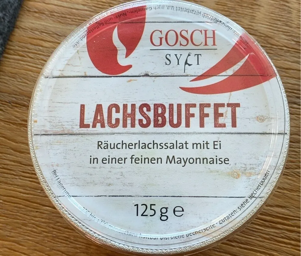 Lachsbuffet