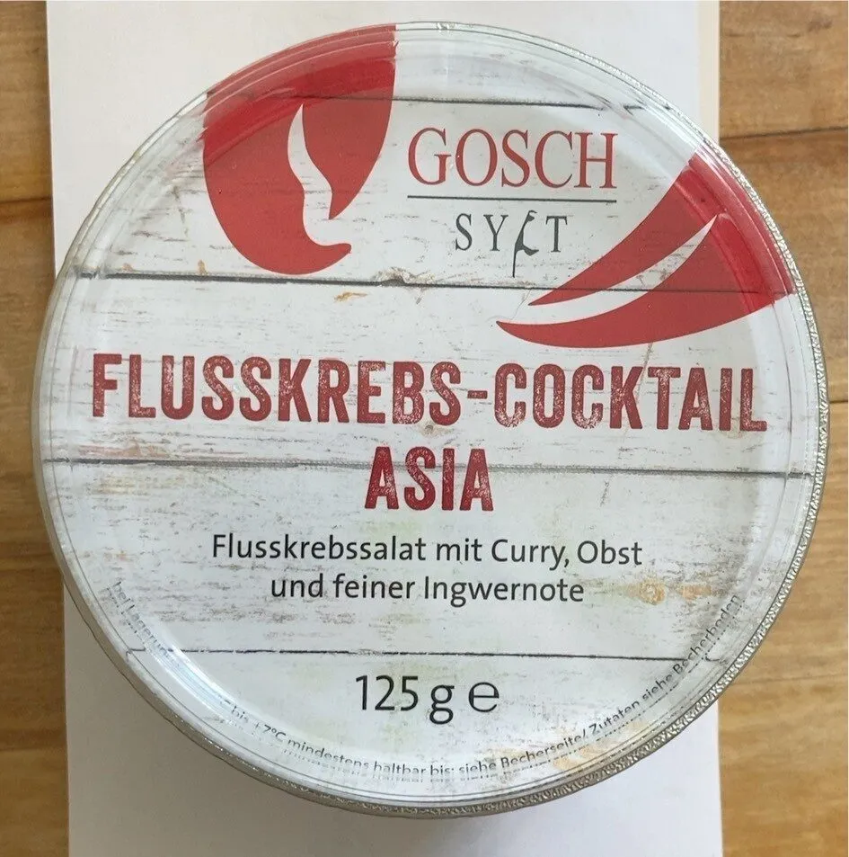Flusskrebs-Cocktail Asia