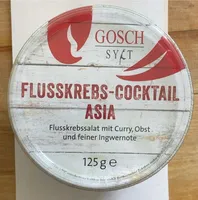 Flusskrebs-Cocktail Asia