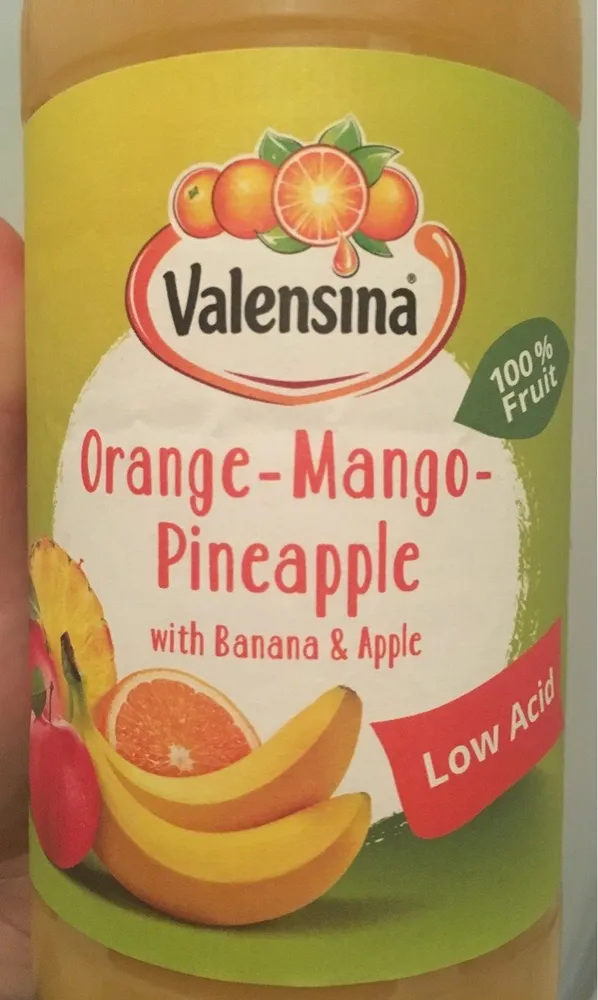 Orange mangue ananas