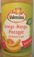 Orange mangue ananas