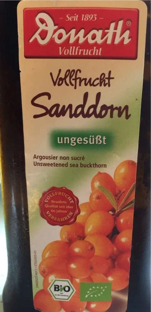 Vollfrucht Sanddorn