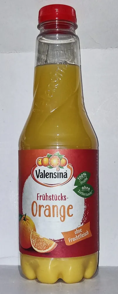 Frühstücksorange ohne Fruchtfleisch 1 Liter