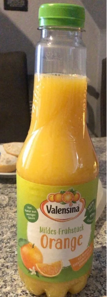 Mildes-Frühstück Orange