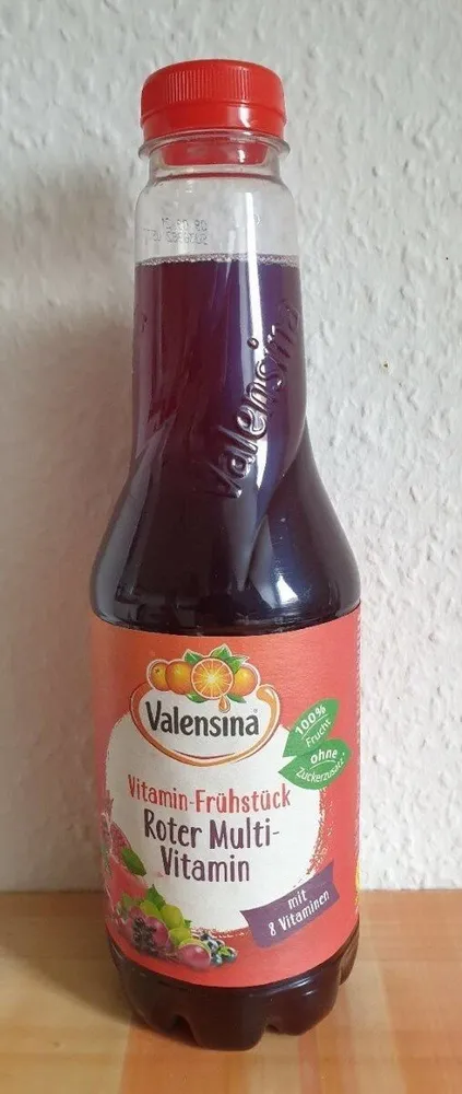 Vitamin-Frühstück Roter Multi-Vitamin