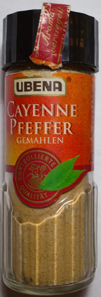 Cayenne-Pfeffer gemahlen
