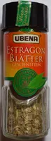 Estragon-Blätter geschnitten