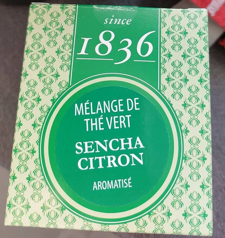 Mélange thé vert sancha citron aromatisé