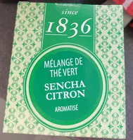 Mélange thé vert sancha citron aromatisé