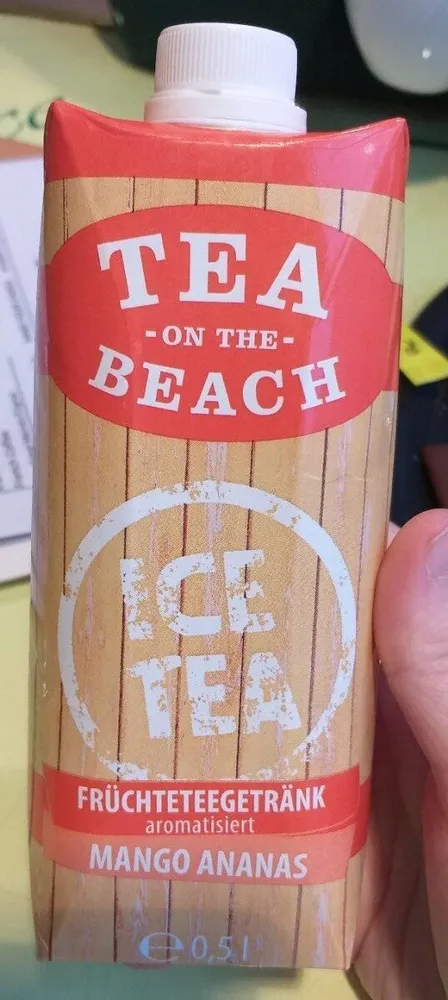 Tea on the beach - mangue ananas