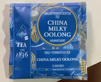 China milky oolong
