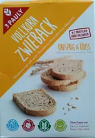 Vollkorn Zwieback