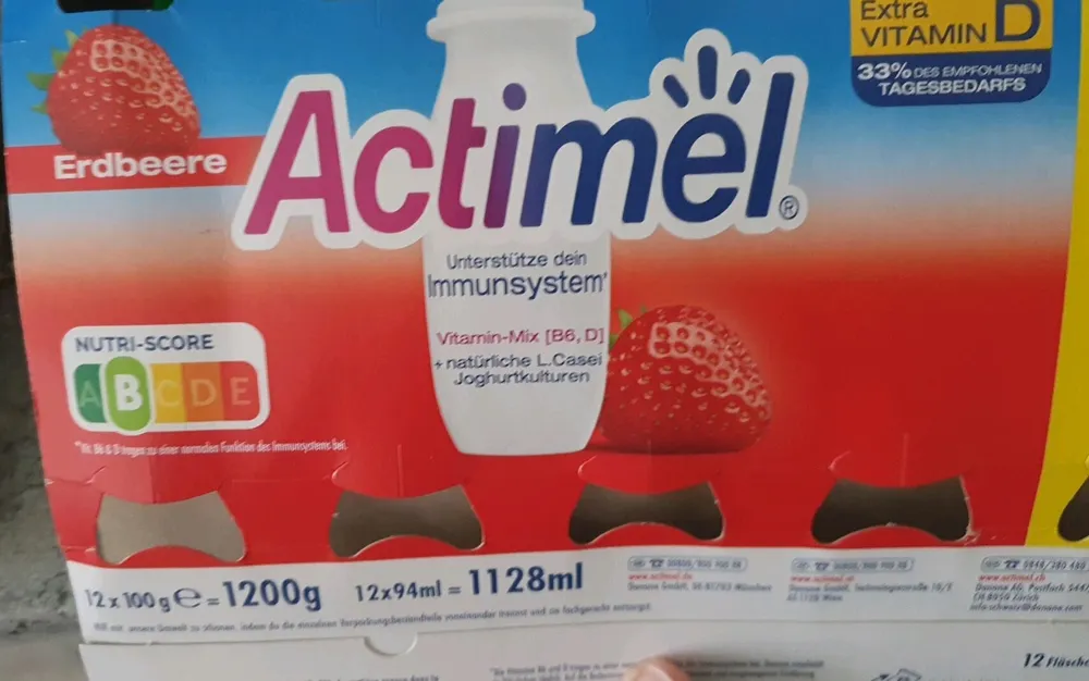 Danone Actimel® XXL Erdbeere