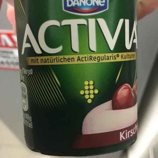Danone ACTIVIA® Pfirsich & Maracuja / Kirsche 720g (6x120g)