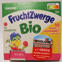 Danone FruchtZwerge Bio Himbeere 4 x 50g