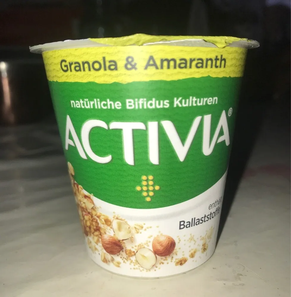 Danone ACTIVIA® Granola & Amaranth 150g