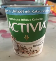 Danone ACTIVIA® Kokos & Dinkel mit Kakao-Splittern 150g