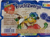 FruchtZwerge Erdbeere/Erdbeere-Vanille/Heidelbeer