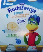 Milchmischerzeugnis mit 3,6% Bananen, 1,9% Fett im Milchanteil.