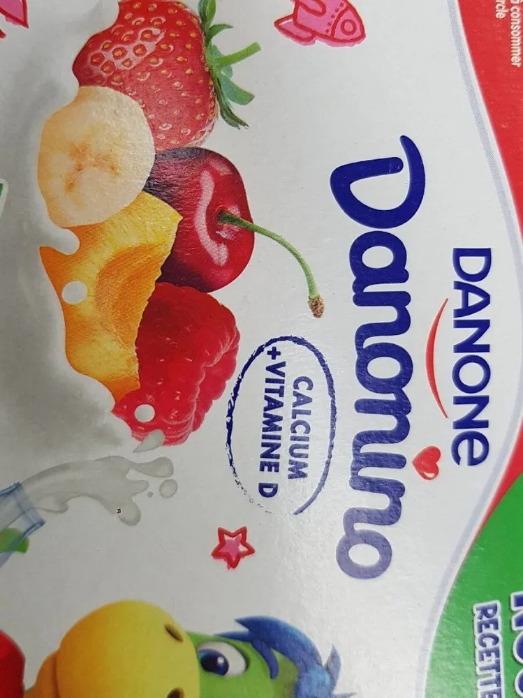 Danone Danonino Vorratspack Erdbeer / Himbeere / Kirsche und Erdbeere / Banane / Aprikose 2 x 300g = 600g (12x50g)