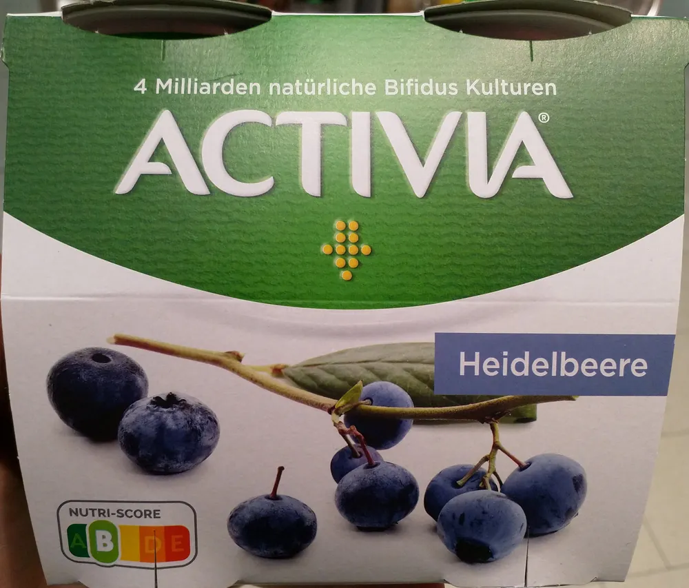 Danone ACTIVIA® Heidelbeere 3,5% 4 x 115g = 460g