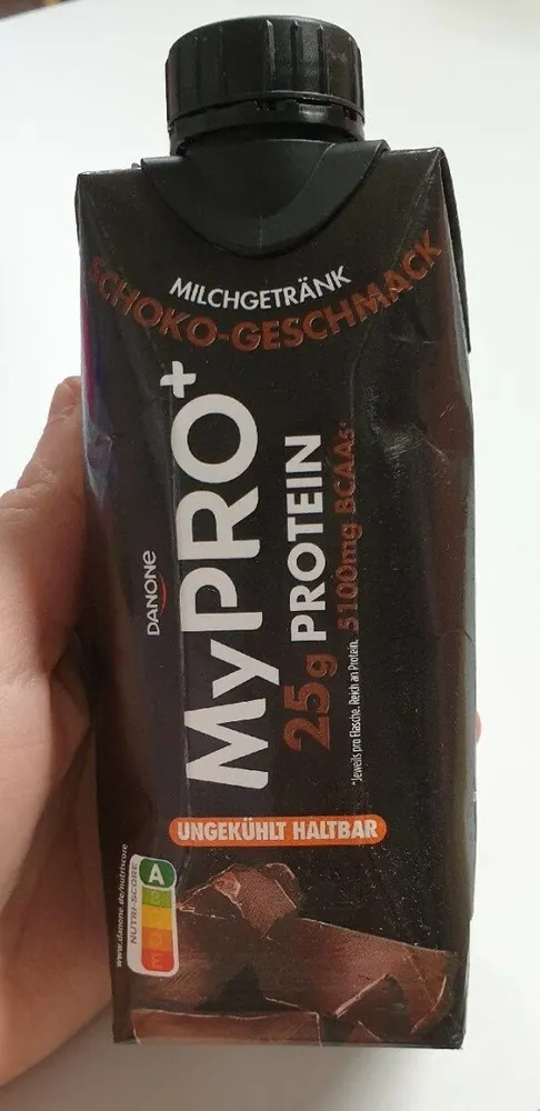 Danone MyPRO+ 25g Protein 5100mg BCAAs Milchgetränk Schoko - Geschmack 346g (330ml)