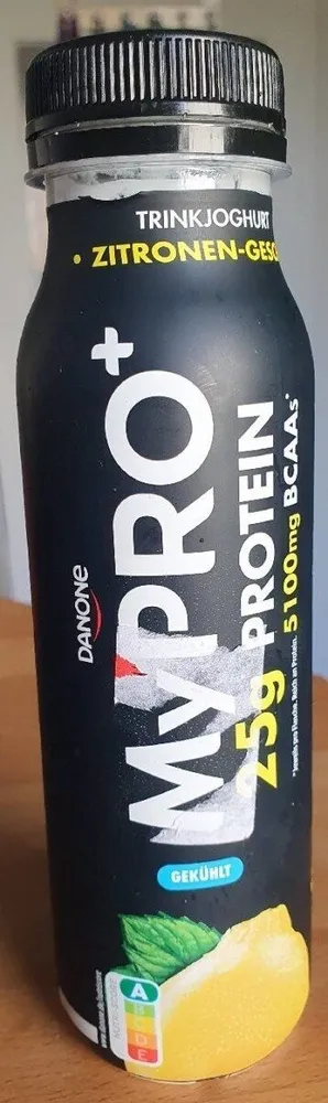 Danone MyPRO+ 25g Protein 5100mg BCAAs Joghurt-Basis Zitronen-Geschmack 300g (291ml)