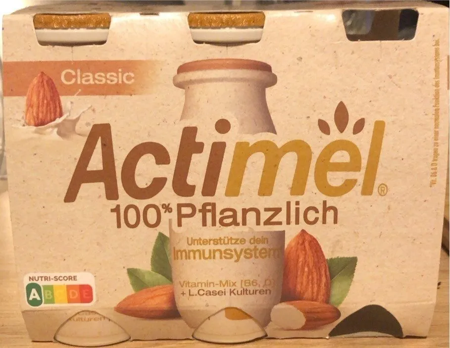 Danone Actimel® 100% Pflanzlich Classic 6 x 100g = 600g