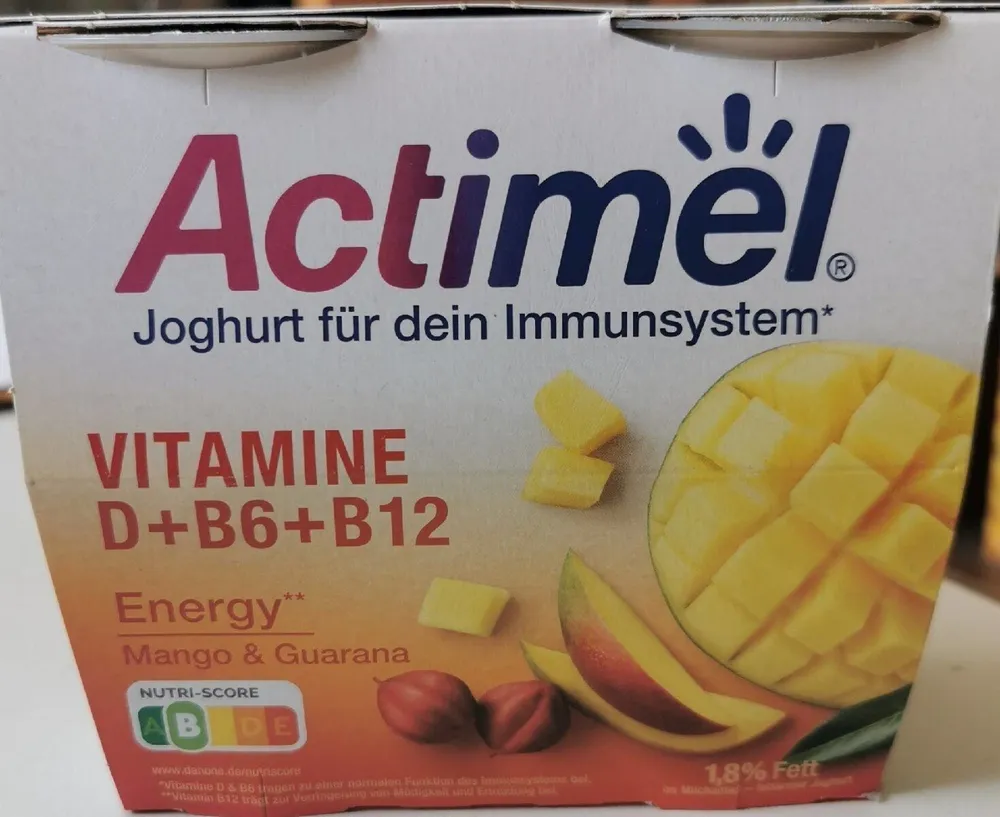 Danone ACTIMEL Joghurt Mango 4x115g
